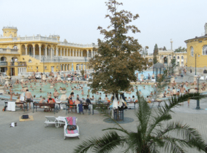 Children in Szechenyi Baths Budapest