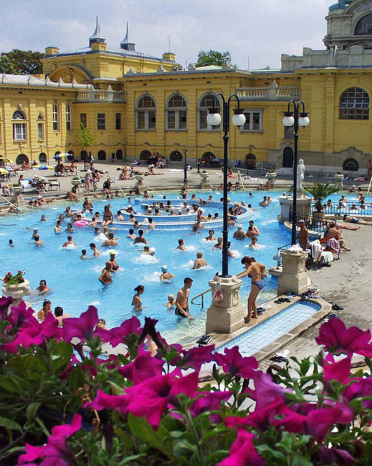 Szechenyi Thermal Bath Spring Budapest