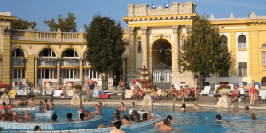 Szechenyi Bath June Budapest