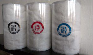 Sparty Logo Budapest Bath Party Towel